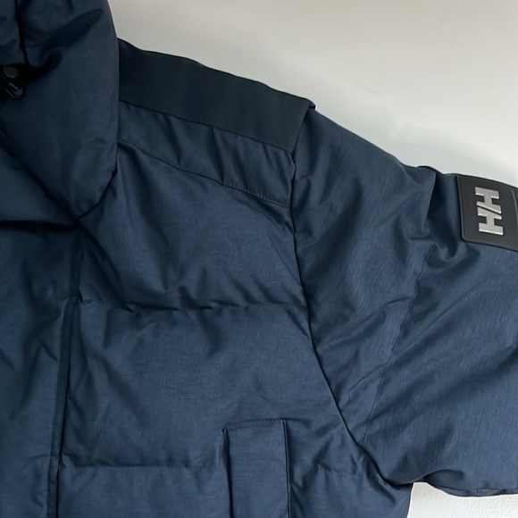 NEW Helly Hansen Alaska Parka Navy Blue - Picture 16 of 16